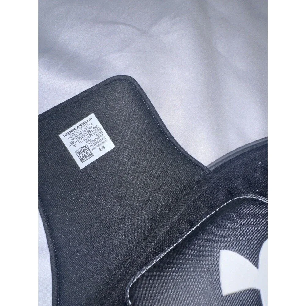 Under Armour Men's Ignite Pro Slide Sandal (003) Black/White  18 NWT